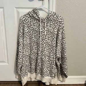 Aerie Leopard Hoodie